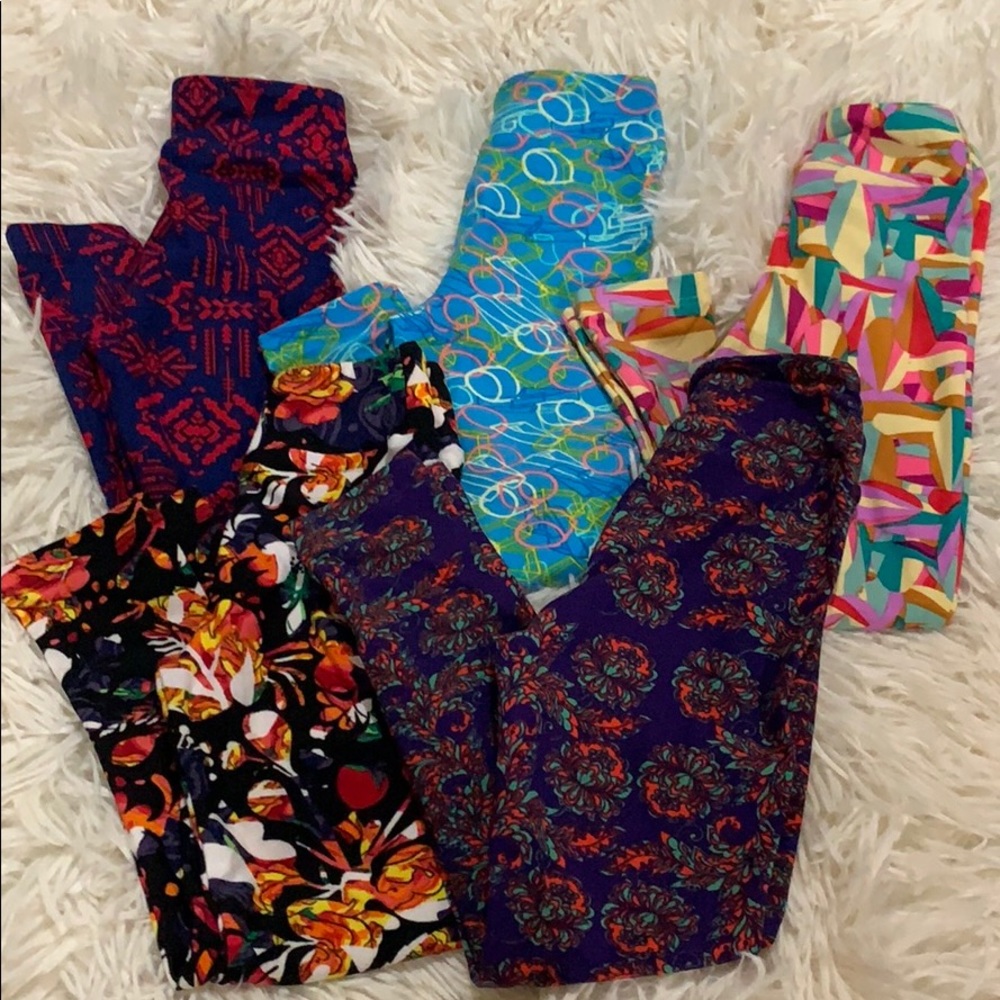 S/M girls lularoe leggings bundle